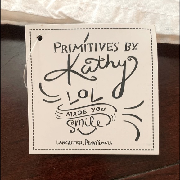 Primitives by Kathy Kitchen Flour-Sack  “Gigi” Towel - Picture 2 of 2